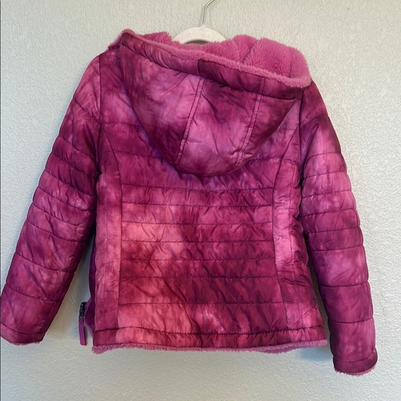 Pink Kids Puffer Jacket - Picture 4 of 8
